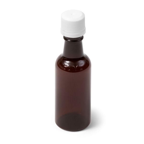 50 ml Amber PET Shooter Bottle - Kerr Finish