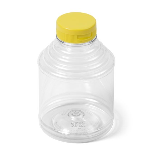 10.7 oz Clear PET Round SKEP Bottle - 38-400 Neck Finish