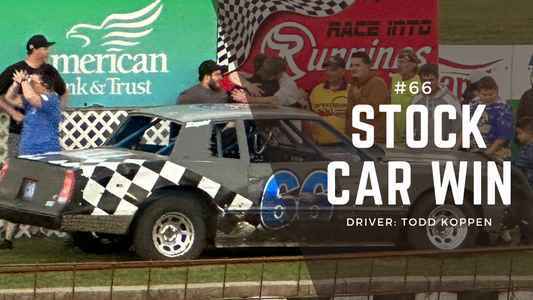 Car #66 Sponsored by Sailor Plastic Bottles Takes First Place