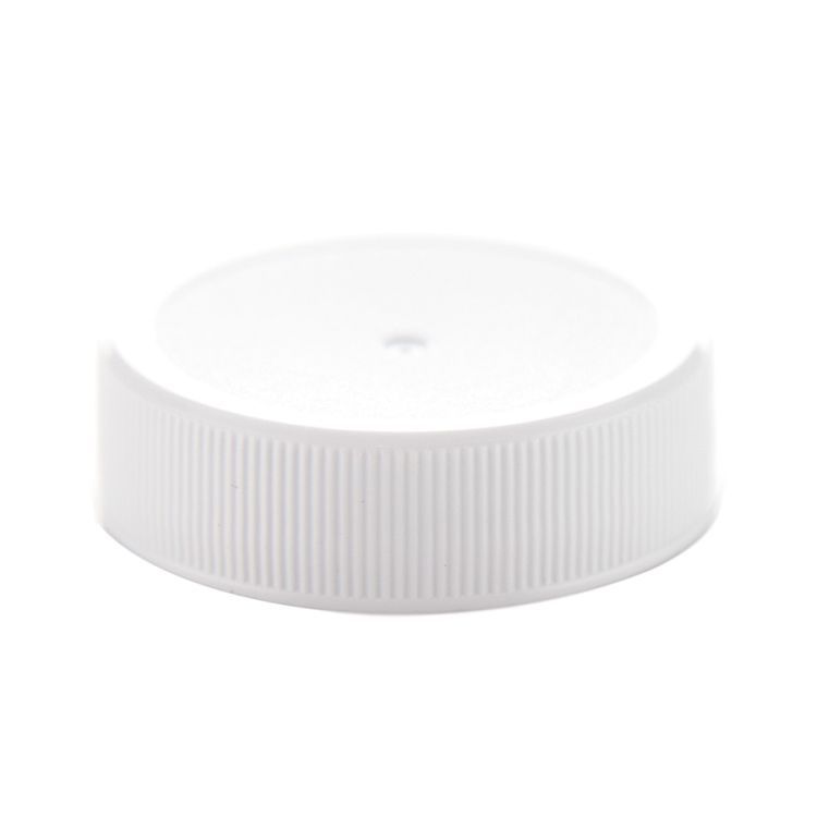 38-400 Flat Top Cap with Induction Seal Liner for WB-1GAL-38-400-NC - Case of 3750 - White