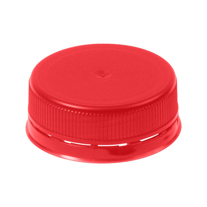 38-IPEC Snap Screw Cap with Tamper Evident Ring - Bag of 25 - Red