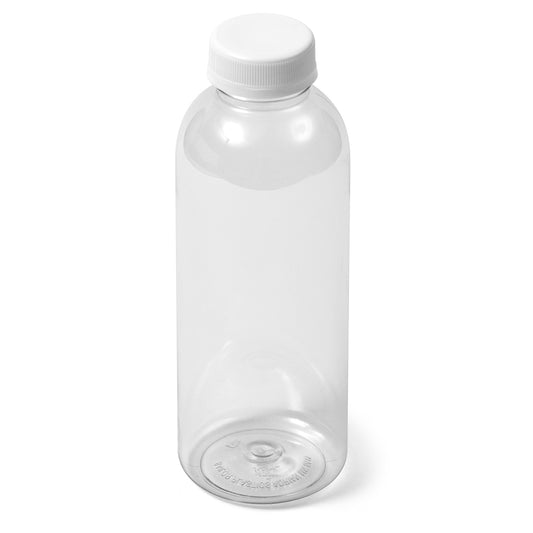 12 fl oz Clear PET Round Bottle  - IPEC