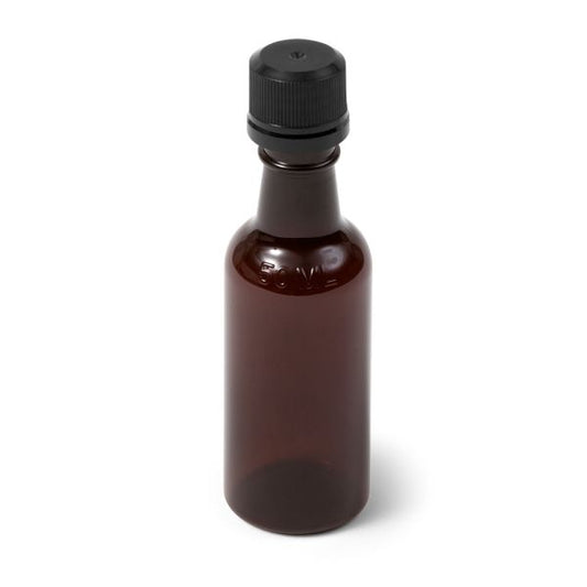 50 ml Amber PET Shooter Bottle - Kerr Finish