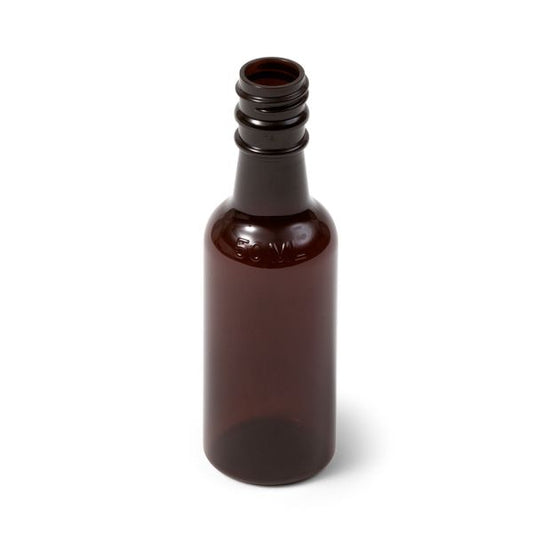 50 ml Amber PET Shooter Bottle - Kerr Finish