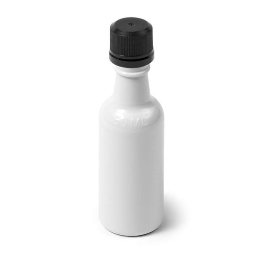 50 ml White PET Shooter Bottle - Kerr Finish