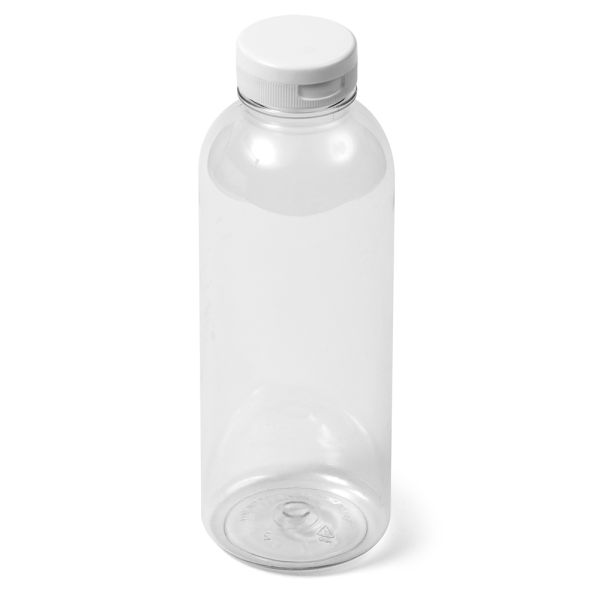 12 oz Clear PET Round Bottle - 38-400 Neck Finish