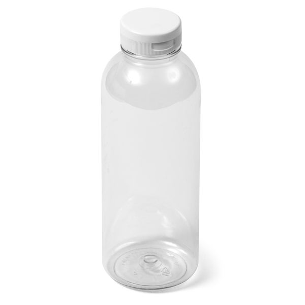 16 oz Clear PET Round Bottle - 38-400 Neck Finish