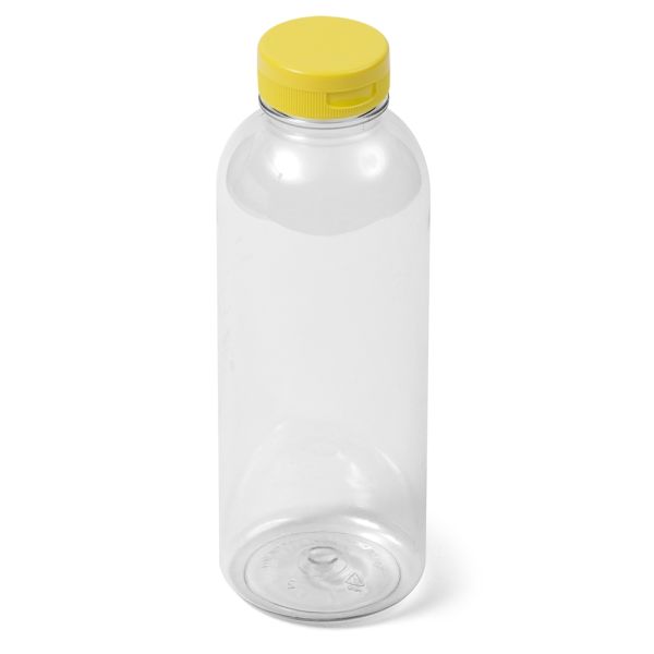 16 oz Clear PET Round Bottle - 38-400 Neck Finish