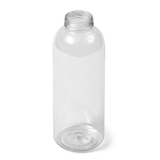 16 oz Clear PET Round Bottle - IPEC Tamper Evident Neck