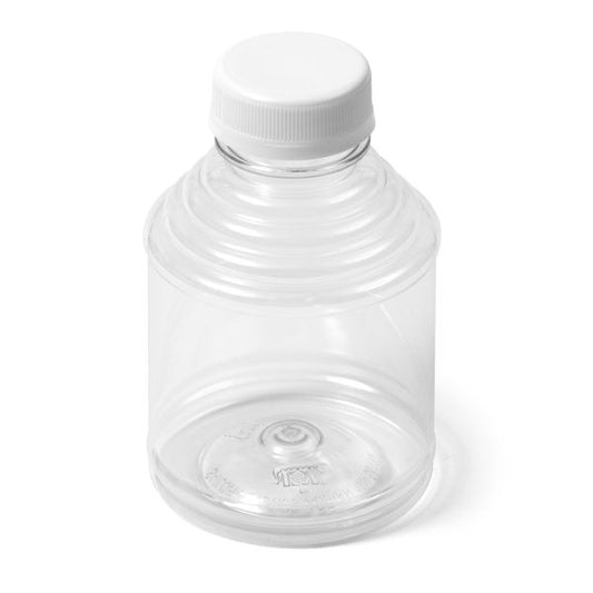 10.7 oz Clear PET Round SKEP Bottle - 38-400 Neck Finish