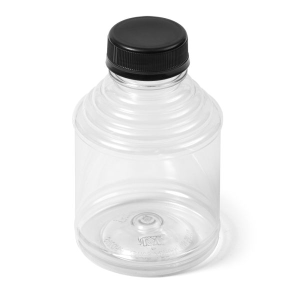 10.7 oz Clear PET Round SKEP Bottle - 38-400 Neck Finish