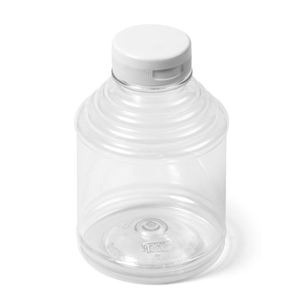 10.7 oz Clear PET Round SKEP Bottle - 38-400 Neck Finish