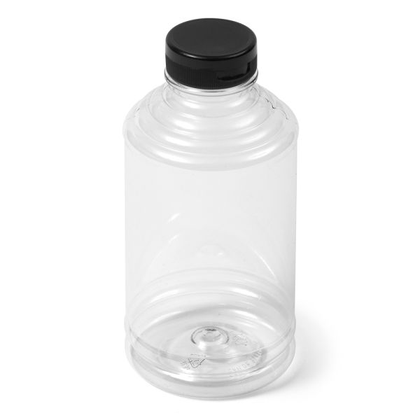 16 oz Clear PET Round SKEP Bottle - 38-400 Neck Finish