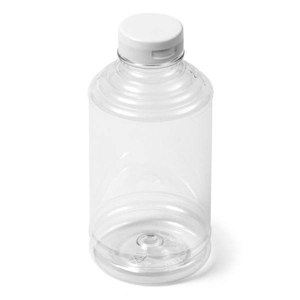 16 oz Clear PET Round SKEP Bottle - 38-400 Neck Finish
