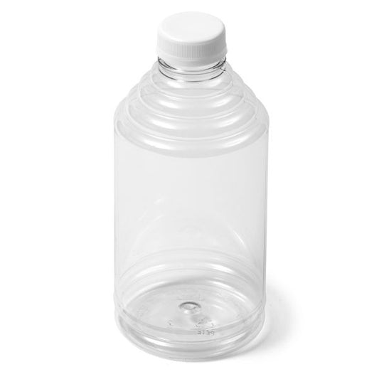 32 oz Clear PET Round SKEP Bottle - 38-400 Neck Finish