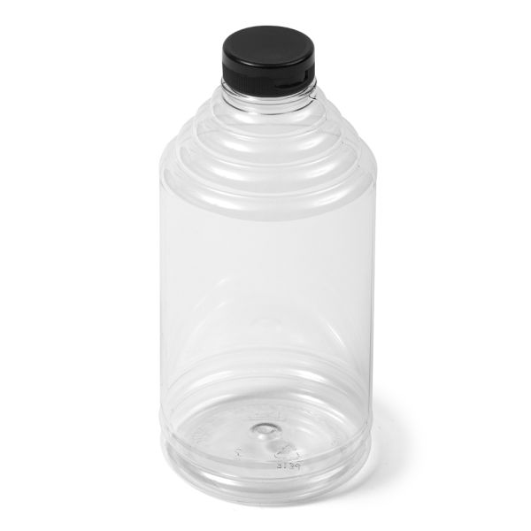 32 oz Clear PET Round SKEP Bottle - 38-400 Neck Finish