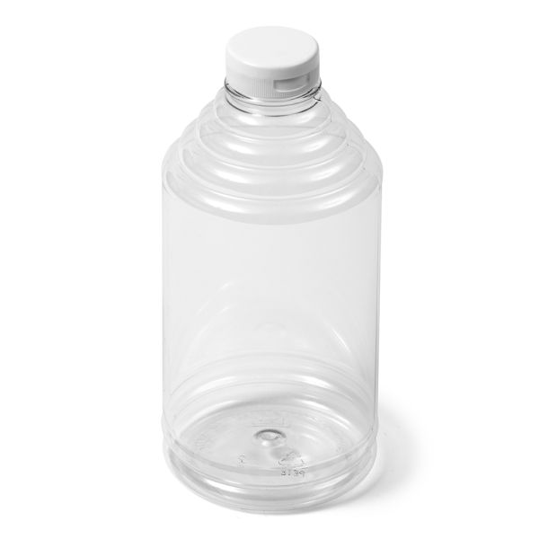 32 oz Clear PET Round SKEP Bottle - 38-400 Neck Finish