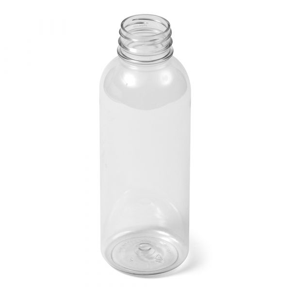 16 oz. PET Plastic Jar w/ Black Lid per each