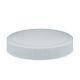 63MM Caps with Liners for 2 LB Wide Mouth Oval Jars - Bag of 25 - White